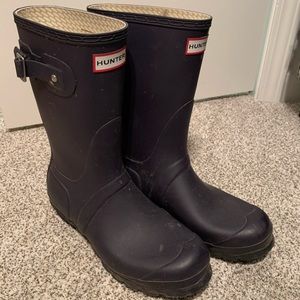 Dark Purple Hunter Rainboots